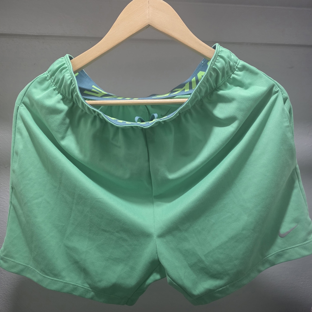 Nike Mint Green Athletic Shorts